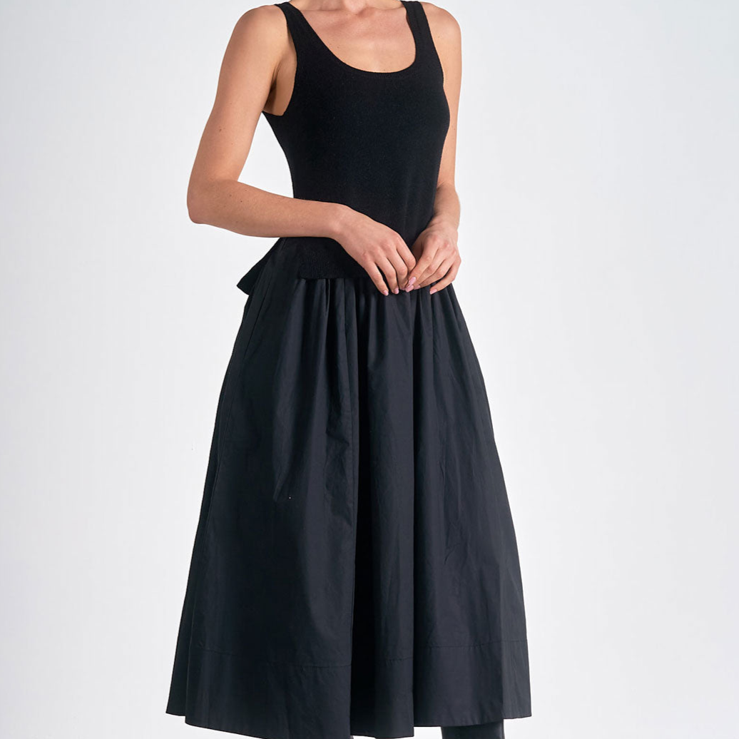 ariel midi dress Aston Studio Ariel Floral Midi Dress