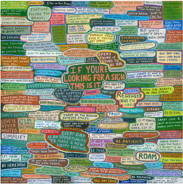 If You Are Looking For A Sign Art Print