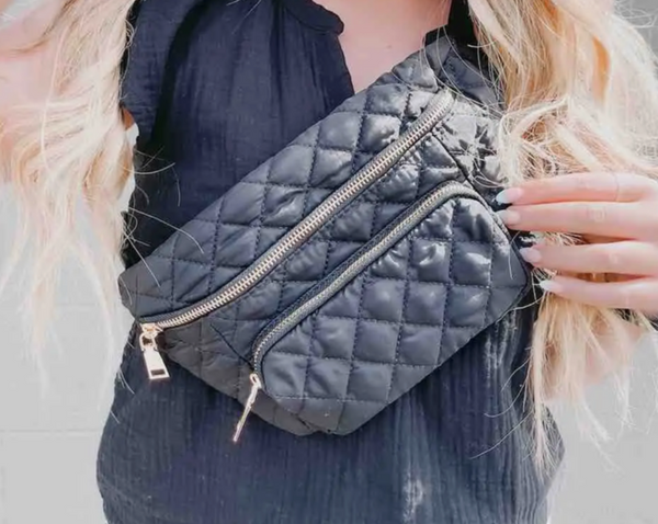 Stevie Quilted Sling Bag/Fanny