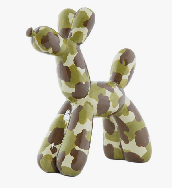 Camouflage Balloon Dog
