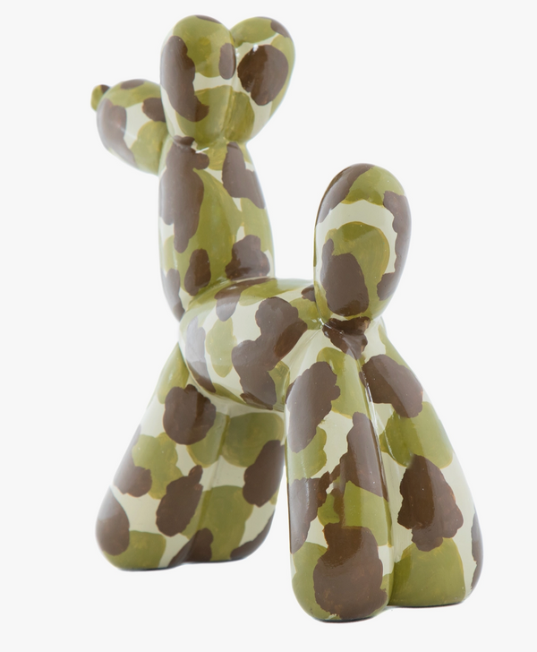 Camouflage Balloon Dog