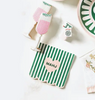 Mahj Scalloped Striped Napkins