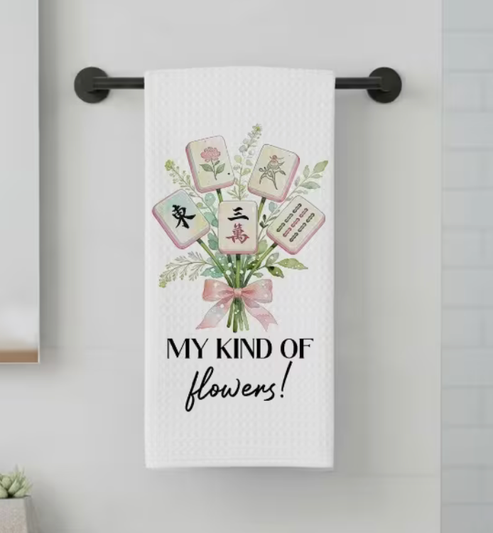 Mahjong Kitchen Towels