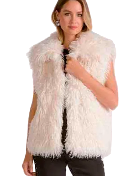 Elan Curly Cream Vest