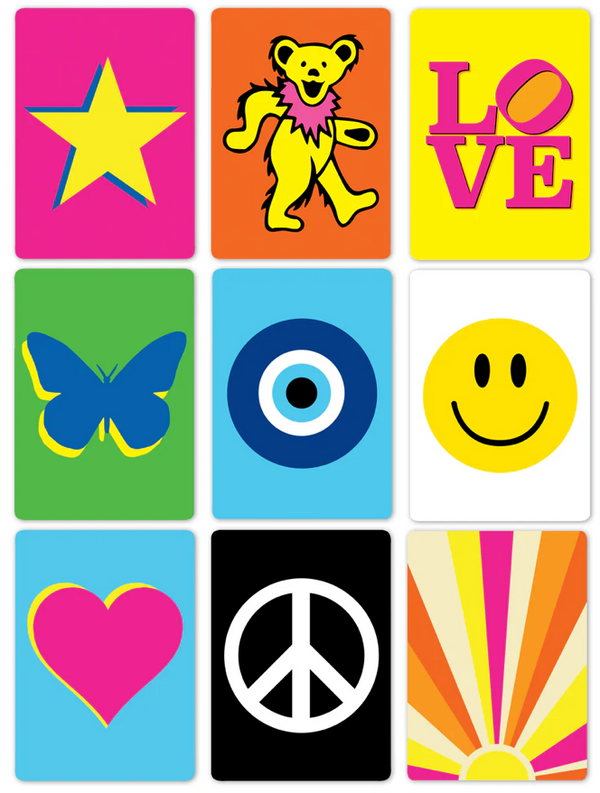 *New 2 Decks Fun Designs PVC Cards