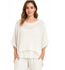 Linen Fishnet Top With Tank