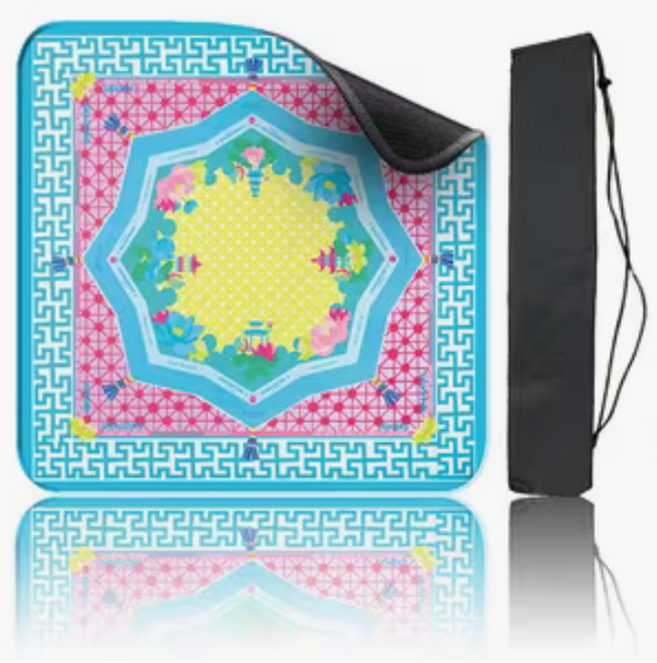 Decorative Mahj Mat with Instructions