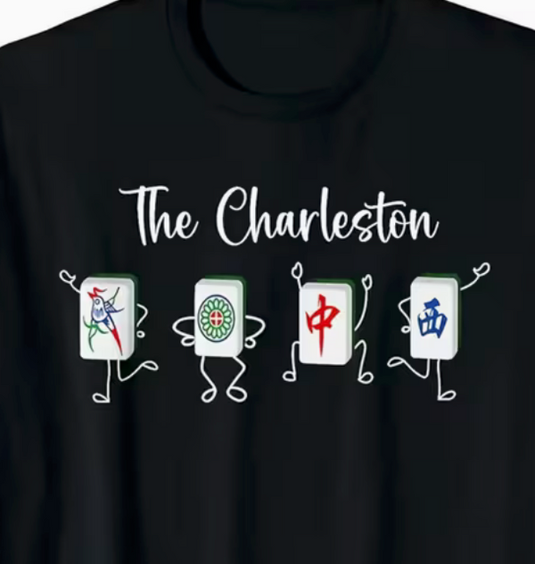 Funny Charleston Mahjong Tee