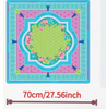 Brightly Colored Mahj Mat