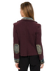 Clarissa Mixed Media Denim Jacket