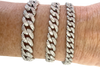 Sterling Silver CZ Cuban Link Bracelet
