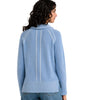 Zaket & Plover Blue Knit Turtleneck Sweater