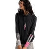 Zaket & Plover Funnel Neck Sweater with Mismatched Sleeves