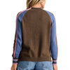Zaket & Plover Colorblock Raglan Knit Sweater