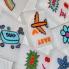 Fun Colorful Retro Pop Art Mahjong Tiles