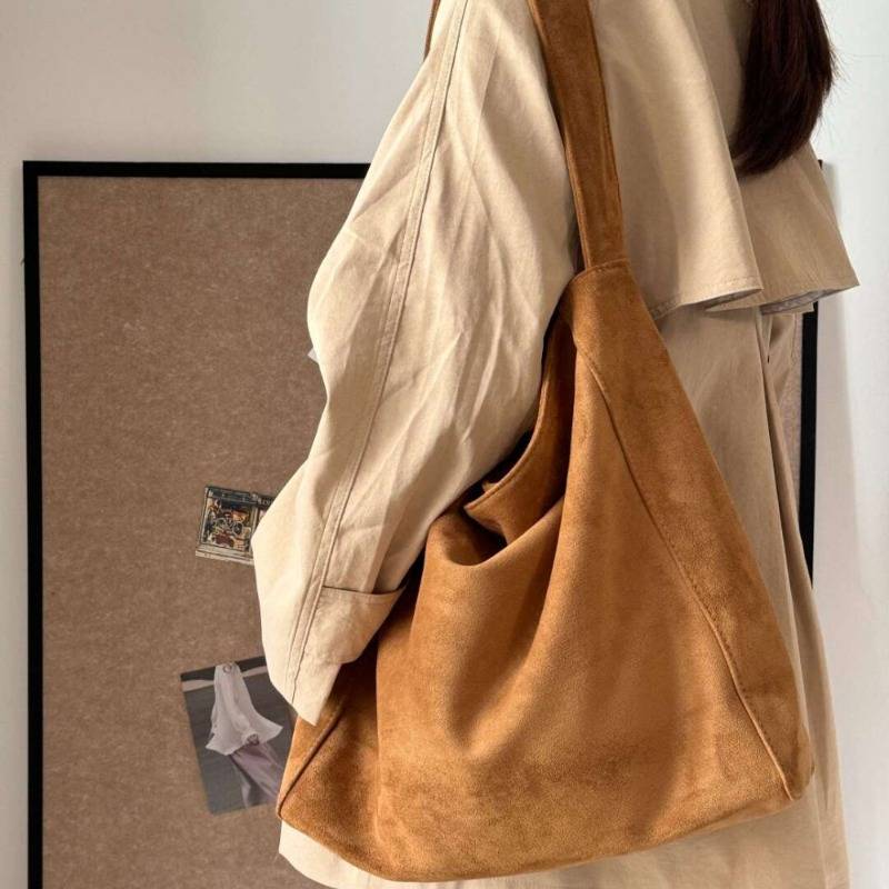Robbi Suede Slouchy Shoulder Bag