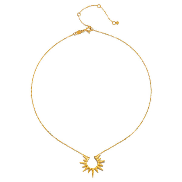 16" North Star Burst Necklace