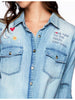 To The Moon and Back Denim Shirt