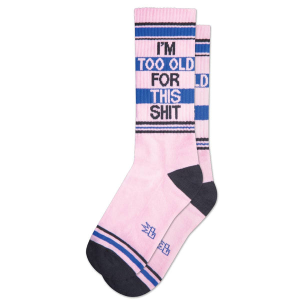 Tongue and Cheek Fun Crew Socks