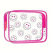 Clear Smiley Carry-All Bag