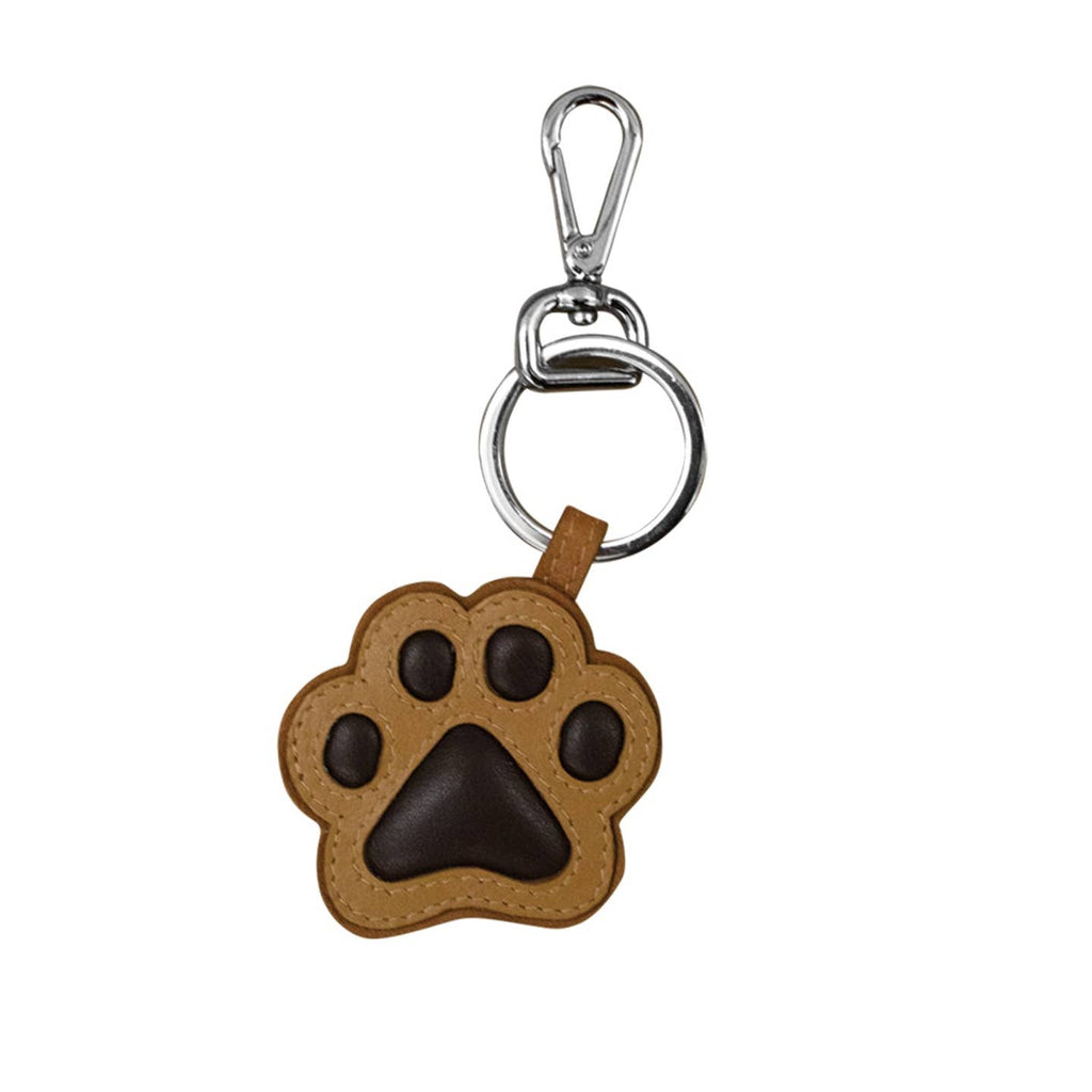 Leather Paw Keychain