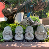 Four Charming Miniature Buddha Statues