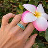Turquoise Cigar Band Ring