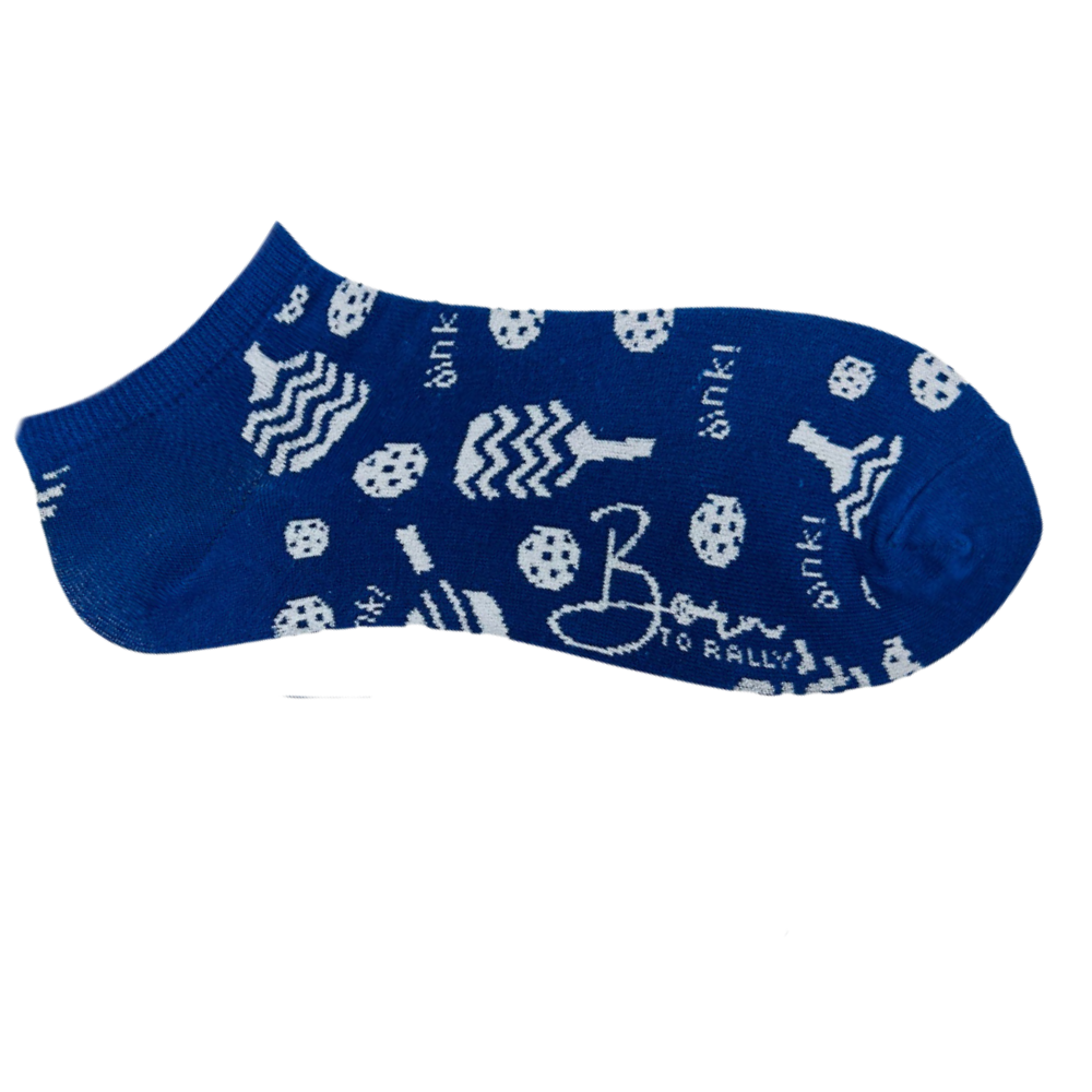 Colorful Pickle Ball Ankle Socks