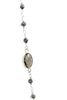 Long Stone & Crystal Necklace