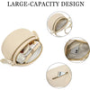 Large Nylon Double Zip Crossbody Bag