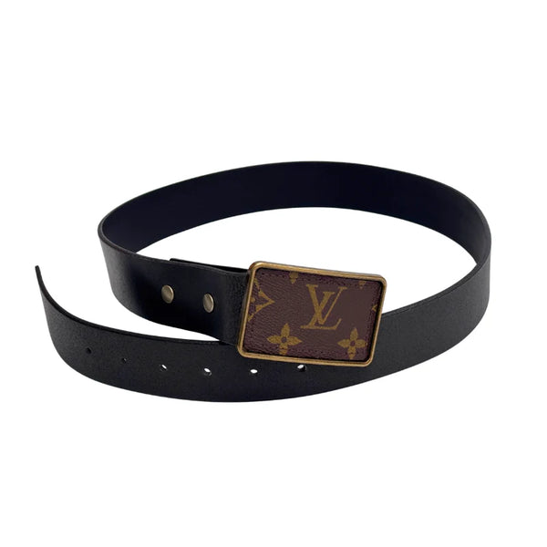 Upcycled LV Leather Belt