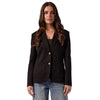 Toasty Knit Blazer with Hoodie Cable Insert (Army or Black)