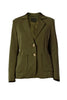 Toasty Knit Blazer with Hoodie Cable Insert (Army or Black)