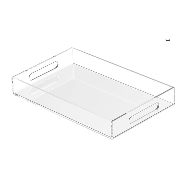 Clear Acrylic Handle Tray