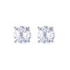 Amy and Annette - Swarovski Crystal & Sterling Silver Crown Stud Earrings