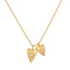 16" Double Heart Necklace