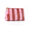 Stripes Make Me Happy Clear Coated  Bag