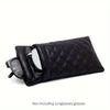 Quilted Eyeglass Holder With Pocket