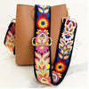 Floral Embroidered Guitar/Purse Strap