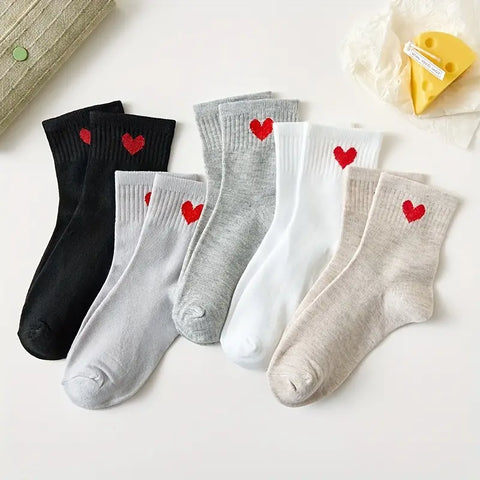 Heart Ankle Socks