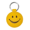 Leather Smiley Key Chain