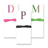 Perfect Pop Skinny Initial Notepad