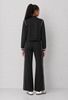 Elan Contrast Black Bomber Jacket