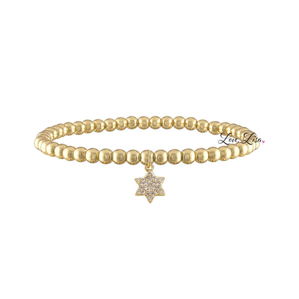 Stunning Star of David Bracelet