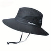 50+ SPF Adjustable SunShade Sun Hat With Strap And Ponytail Slot