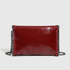Vegan Leather Chain Shoulder Bag