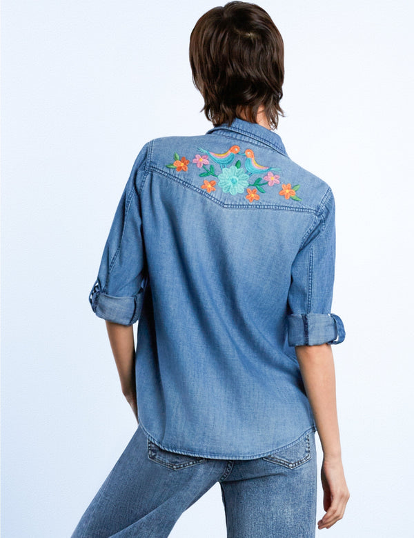 Two Step Denim Shirt