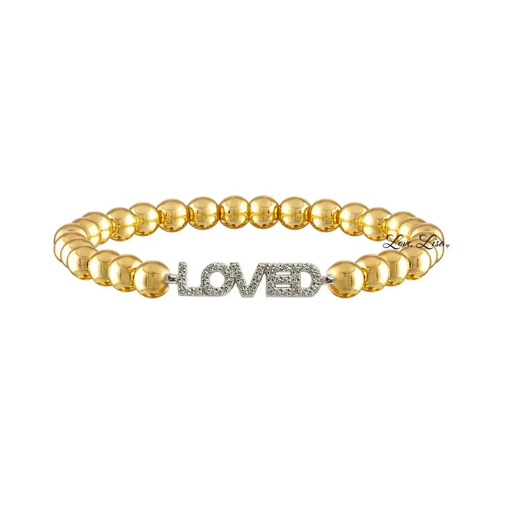 Awesome Collection Of Words Beaded Bracelets