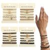 Set of 5 Hair Tie & Bracelet Set