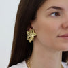 Bloom Clip On Earrings - 24k Gold Plated